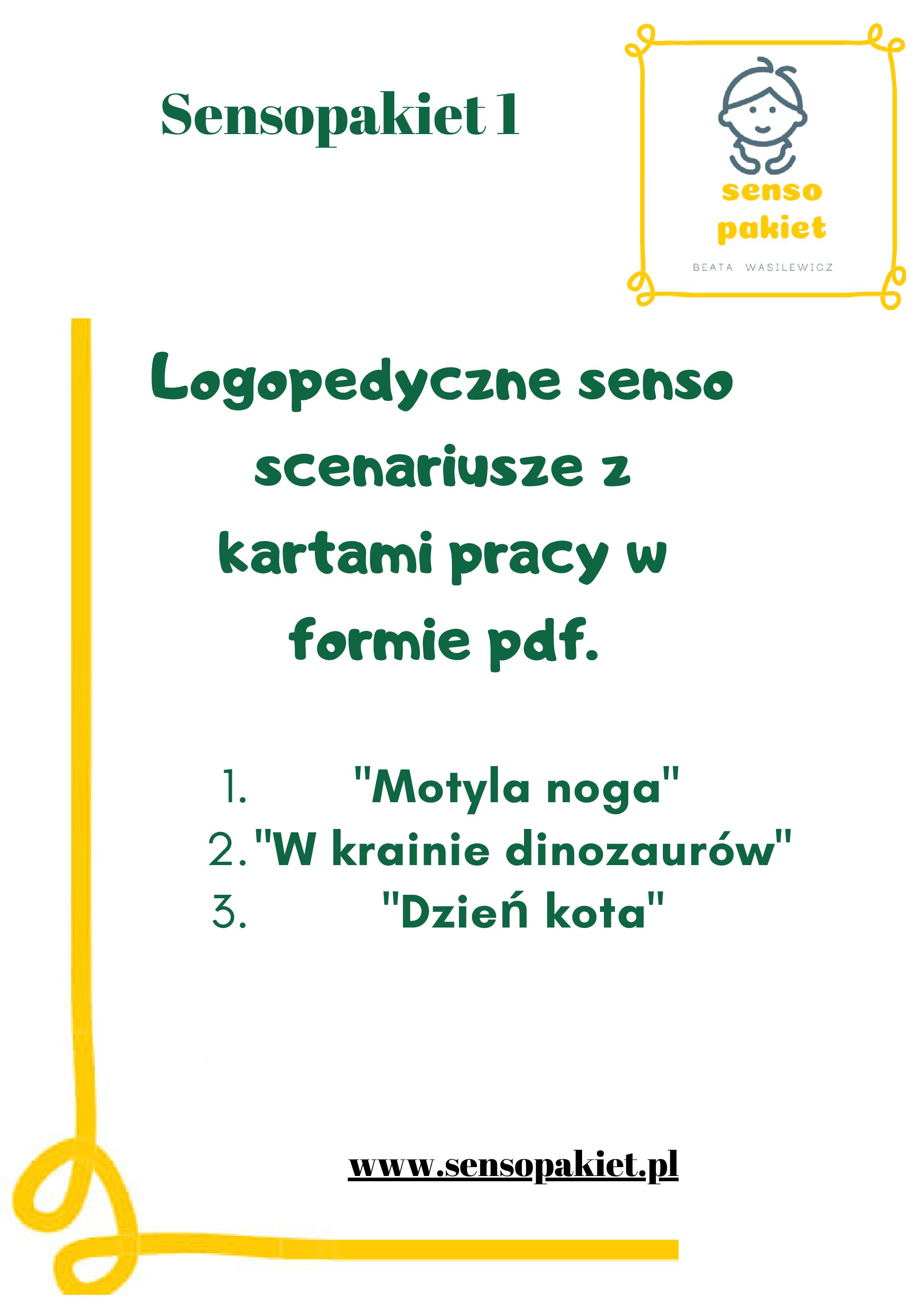 Sensopakiet 1 pdf- 10zł